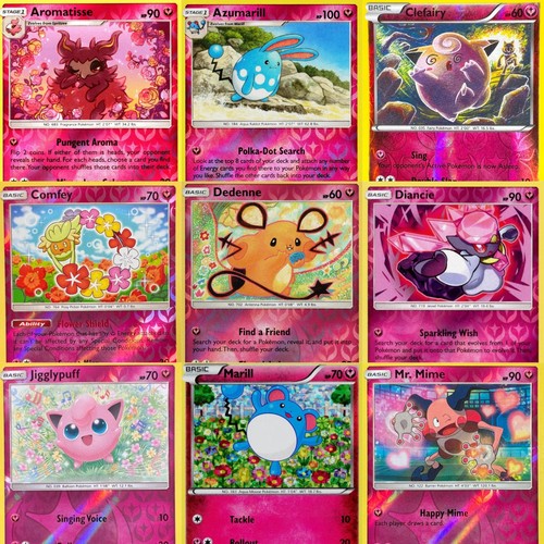 Fairy types foils holos - &,