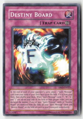 Yugioh destiny board - -,