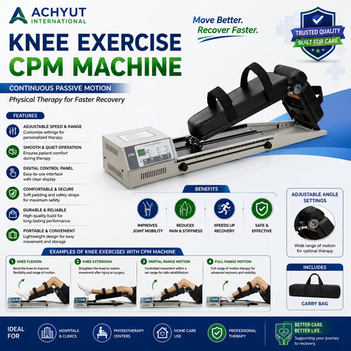Cpm machine knee exercise - machine,