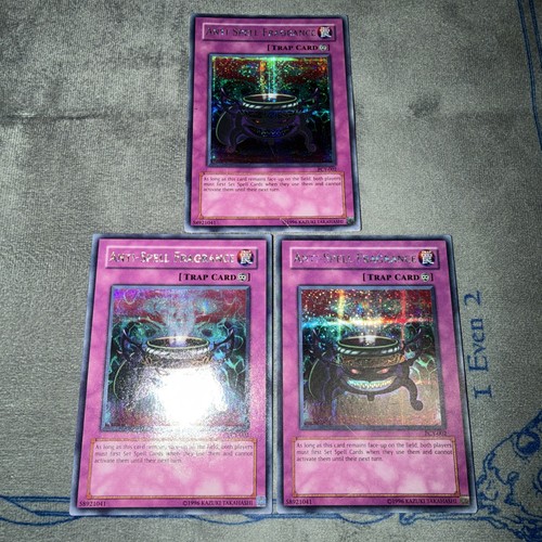 Yugioh anti spell - 🔥, 3x