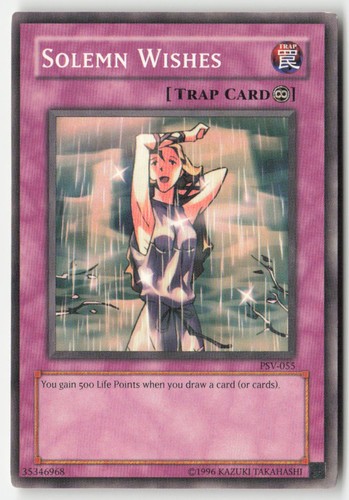 Yugioh solemn wishes psv 055 - yugioh, psv-055