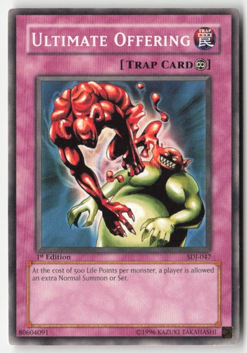 Yugioh ultimate offering - yugioh,
