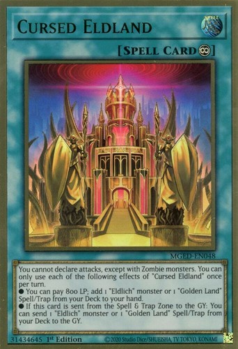 Yugioh cursed eldland - 1x,